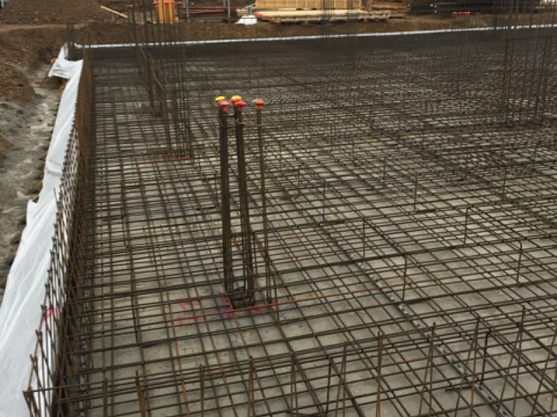 Costruzione villa con piscina